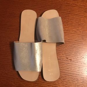 ASOS Gold Flat Sandals